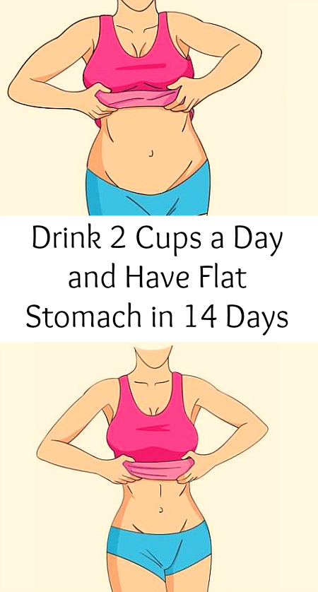 Drink 2 Cups A Day For 14 Days And Have A Flat Stomach! 